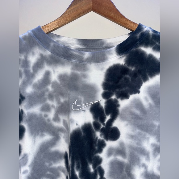 Nike black and grey tie dye tee oversized - Picture 5 of 5